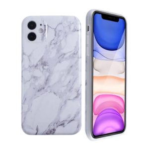 Marble Print Silicone Case